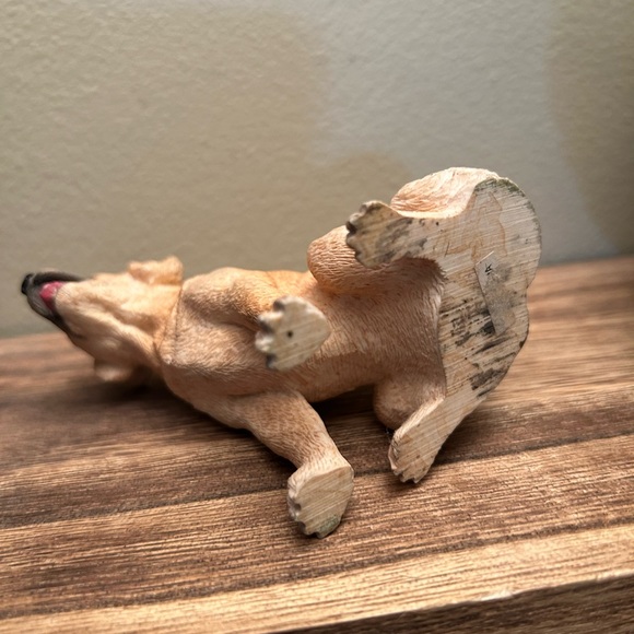Yellow Lab dog figurine Labrador Retriever 3" tall - Picture 6 of 7